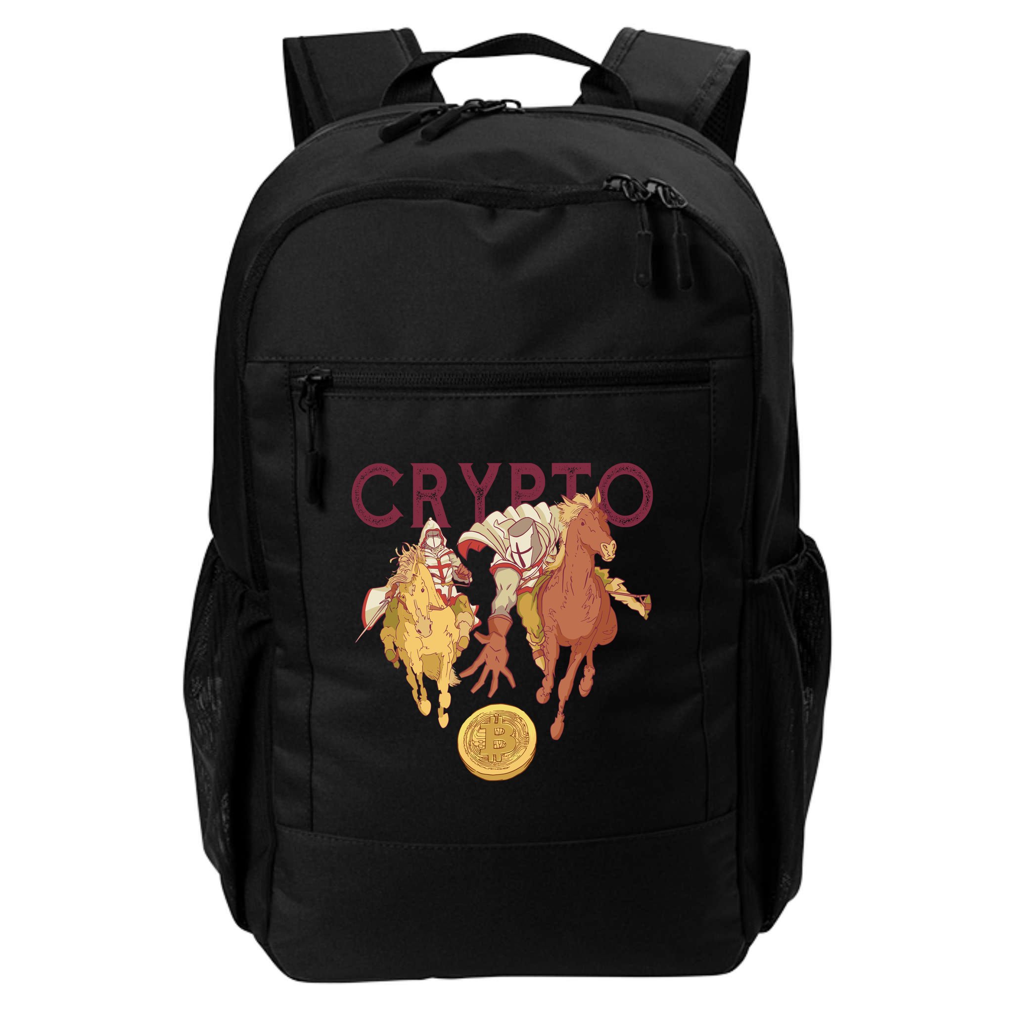 Crypto Knight Warrior Bitcoin Backpack