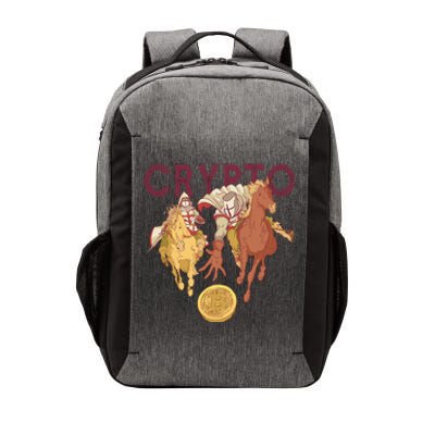 Crypto Knight Warrior Bitcoin Vector Backpack