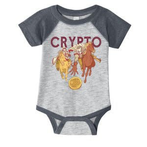 Crypto Knight Warrior Bitcoin Infant Baby Jersey Bodysuit