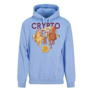 Crypto Knight Warrior Bitcoin Unisex Surf Hoodie