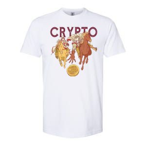 Crypto Knight Warrior Bitcoin Softstyle CVC T-Shirt