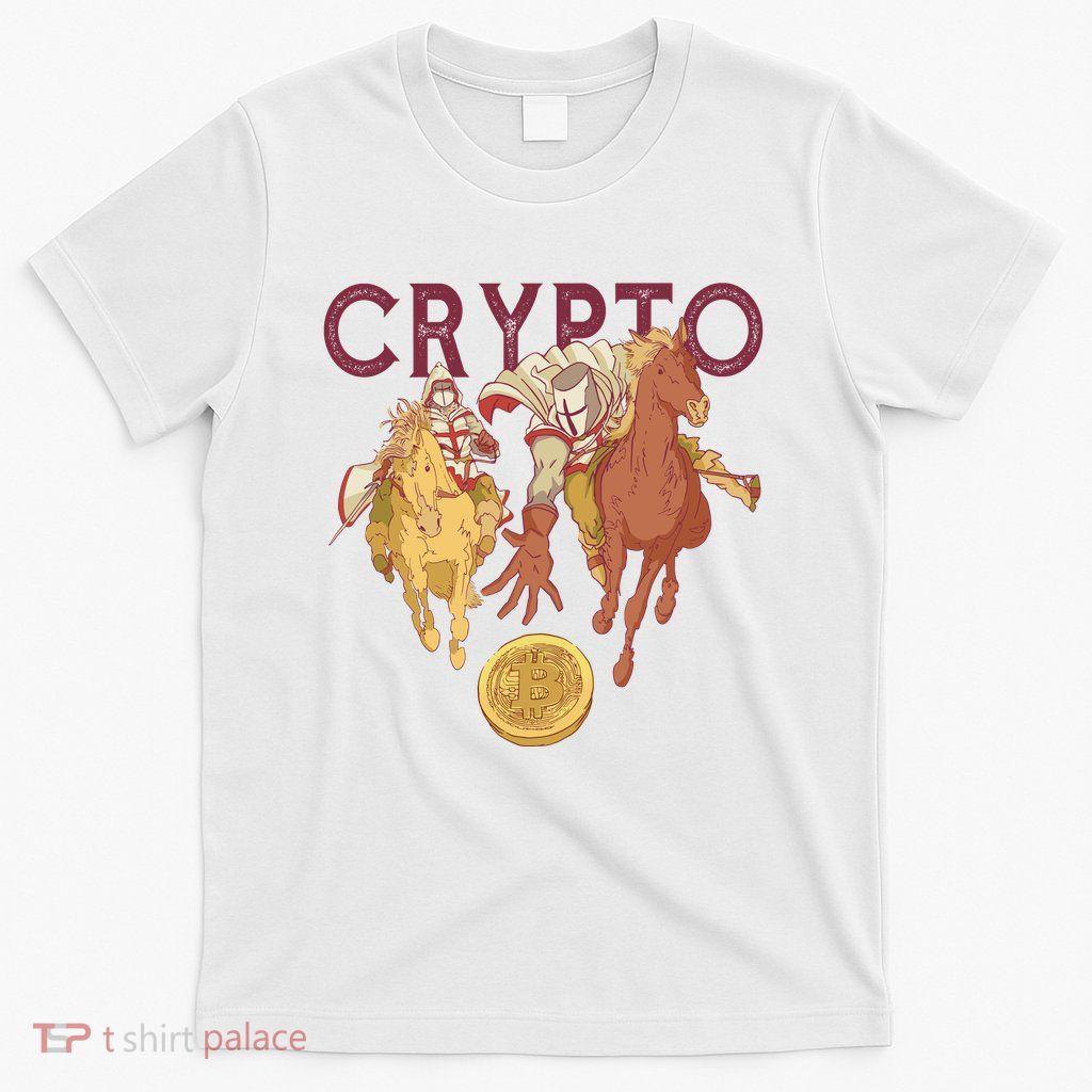 Crypto Knight Warrior Bitcoin T-Shirt