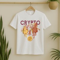 Crypto Knight Warrior Bitcoin T-Shirt