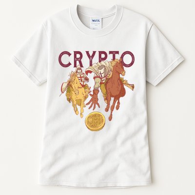 Crypto Knight Warrior Bitcoin Tall T-Shirt