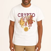 Crypto Knight Warrior Bitcoin Tall T-Shirt