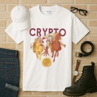 Crypto Knight Warrior Bitcoin Tall T-Shirt