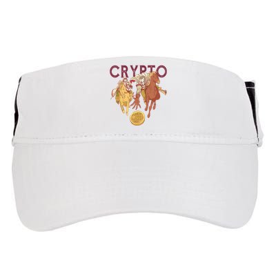 Crypto Knight Warrior Bitcoin Adult Drive Performance Visor