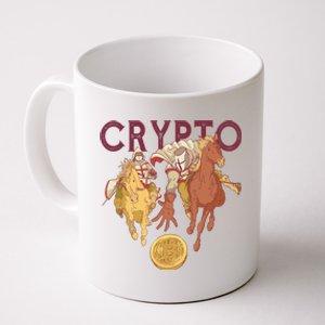 Crypto Knight Warrior Bitcoin Coffee Mug