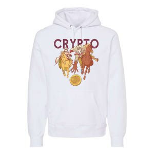 Crypto Knight Warrior Bitcoin Premium Hoodie