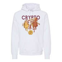 Crypto Knight Warrior Bitcoin Premium Hoodie