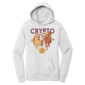 Crypto Knight Warrior Bitcoin Women's Pullover Hoodie