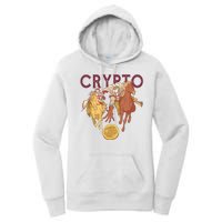 Crypto Knight Warrior Bitcoin Women's Pullover Hoodie