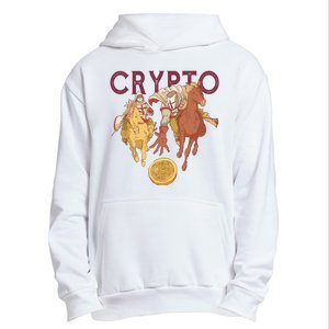 Crypto Knight Warrior Bitcoin Urban Pullover Hoodie