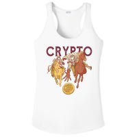 Crypto Knight Warrior Bitcoin Ladies PosiCharge Competitor Racerback Tank