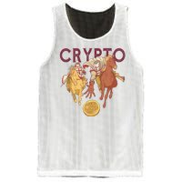 Crypto Knight Warrior Bitcoin Mesh Reversible Basketball Jersey Tank