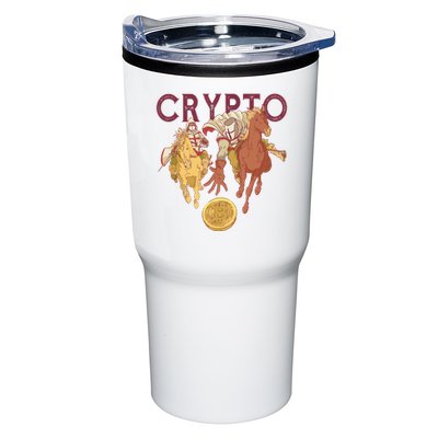 Crypto Knight Warrior Bitcoin Tumbler