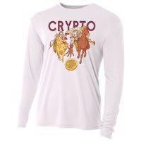 Crypto Knight Warrior Bitcoin Cooling Performance Long Sleeve Crew