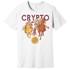 Crypto Knight Warrior Bitcoin Premium T-Shirt