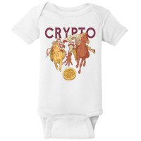 Crypto Knight Warrior Bitcoin Baby Bodysuit