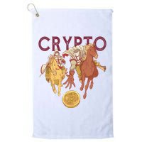 Crypto Knight Warrior Bitcoin Golf Towel