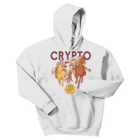 Crypto Knight Warrior Bitcoin Kids Hoodie