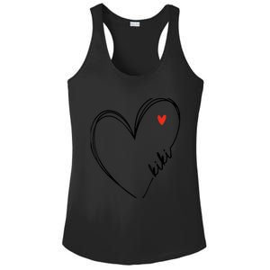 Cute kiki With Heart Girl Wo Mom Mother Ladies PosiCharge Competitor Racerback Tank