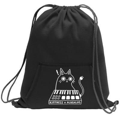 Cat Kiffness X Alugalug Sweatshirt Cinch Pack Bag