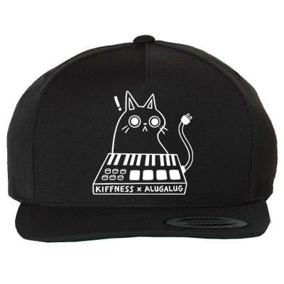 Cat Kiffness X Alugalug Wool Snapback Cap