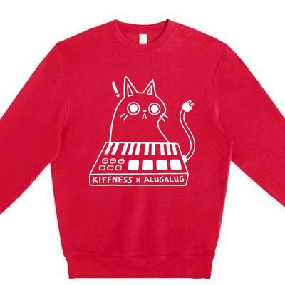 Cat Kiffness X Alugalug Premium Crewneck Sweatshirt