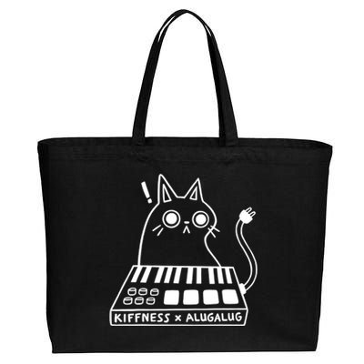 Cat Kiffness X Alugalug Cotton Canvas Jumbo Tote