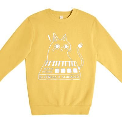 Cat Kiffness X Alugalug Premium Crewneck Sweatshirt