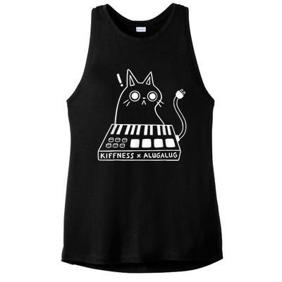 Cat Kiffness X Alugalug Ladies PosiCharge Tri-Blend Wicking Tank