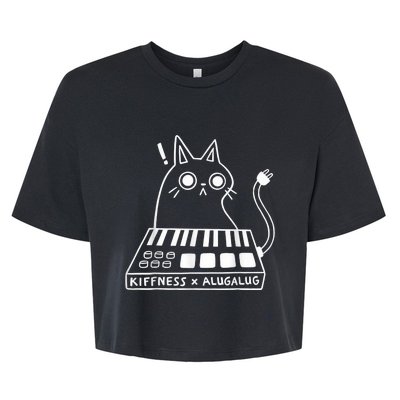 Cat Kiffness X Alugalug Bella+Canvas Jersey Crop Tee