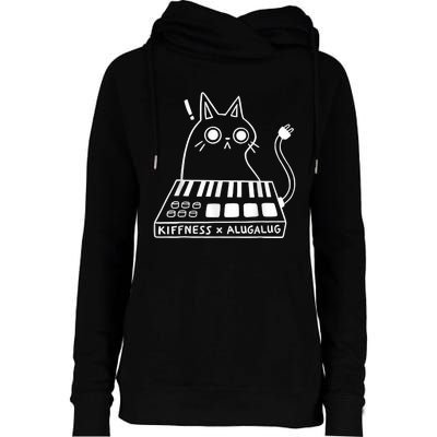 Cat Kiffness X Alugalug Womens Funnel Neck Pullover Hood