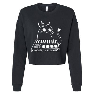 Cat Kiffness X Alugalug Cropped Pullover Crew