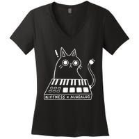 Cat Kiffness X Alugalug Women's V-Neck T-Shirt