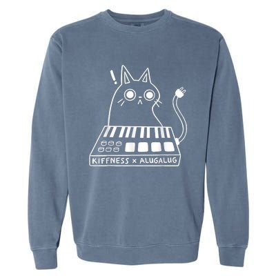 Cat Kiffness X Alugalug Garment-Dyed Sweatshirt