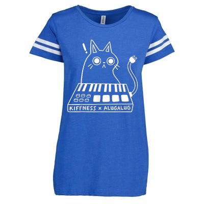 Cat Kiffness X Alugalug Enza Ladies Jersey Football T-Shirt