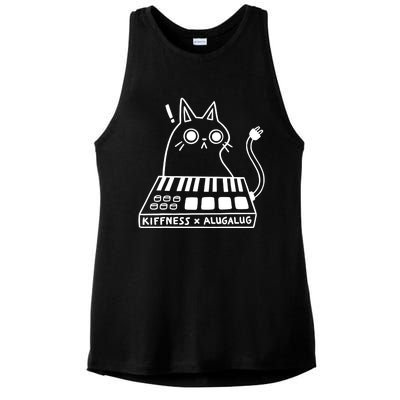 Cat Kiffness X Alugalug Ladies PosiCharge Tri-Blend Wicking Tank