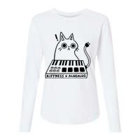 Cat Kiffness X Alugalug Womens Cotton Relaxed Long Sleeve T-Shirt