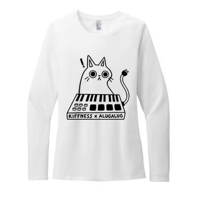 Cat Kiffness X Alugalug Womens CVC Long Sleeve Shirt