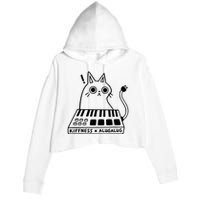 Cat Kiffness X Alugalug Crop Fleece Hoodie