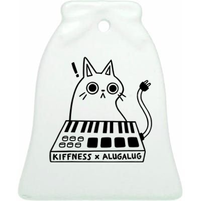 Cat Kiffness X Alugalug Ceramic Bell Ornament