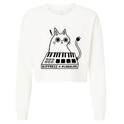 Cat Kiffness X Alugalug Cropped Pullover Crew