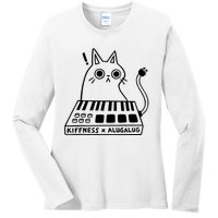 Cat Kiffness X Alugalug Ladies Long Sleeve Shirt