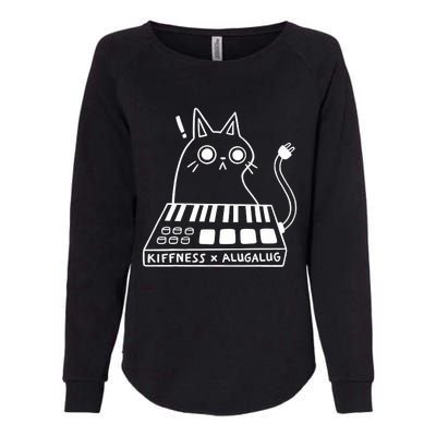 Cat Kiffness X Alugalug Womens California Wash Sweatshirt