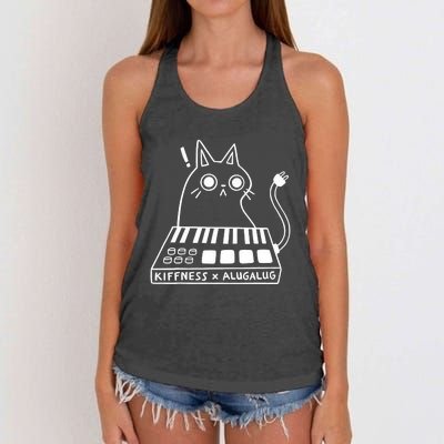 Cat Kiffness X Alugalug Women's Knotted Racerback Tank