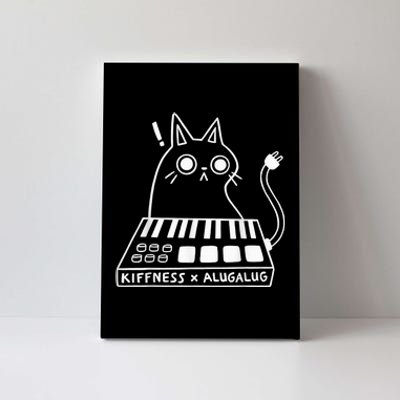 Cat Kiffness X Alugalug Funny Cat For Cat Lover Canvas