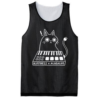 Cat Kiffness X Alugalug Funny Cat For Cat Lover Mesh Reversible Basketball Jersey Tank