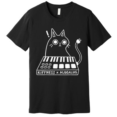 Cat Kiffness X Alugalug Funny Cat For Cat Lover Premium T-Shirt